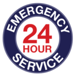24-hour emergency services logo