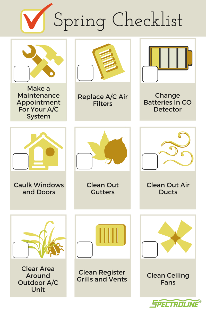 Your Comprehensive Spring Cleaning HVAC Checklist