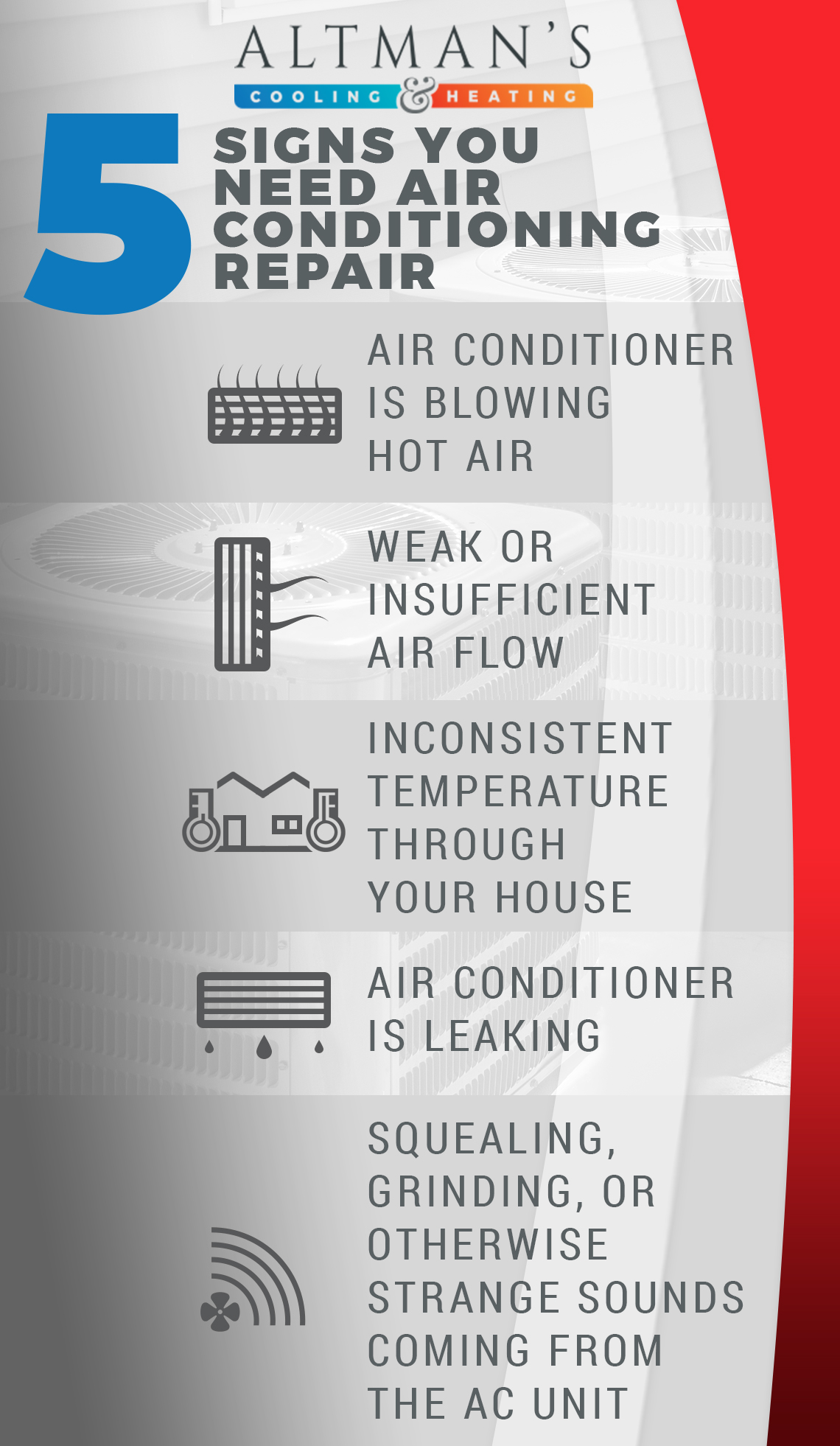 3 Common Signs You Need an Air Conditioning Repair